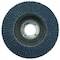 Weiler 4-1/2" Abrasive Flap Disc, Conical (TY29), Phenolic Backing, 40Z, 7/8" 31344 - alternate 2